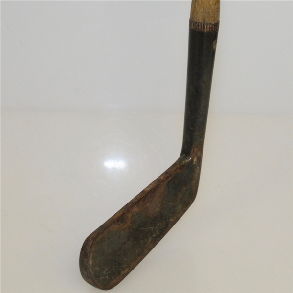 Warranted Hand Forged Sheradized Putter - Army & Navy C.B.L "Holefast" London