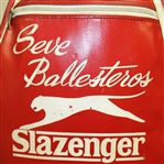 Match Used Seve Ballesteros Red/White Slazenger Golf Bag - 1985 Suntory World Match (Seve Wins!)