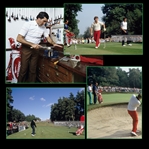 Match Used Seve Ballesteros Red/White Slazenger Golf Bag - 1985 Suntory World Match (Seve Wins!)