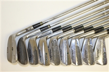 Seve Ballesteros Personal 1985 Tournament-Used Slazenger Sounder Iron Set w/Wedges