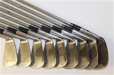Seve Ballesteros Personal 1985 Tournament-Used Slazenger Sounder Iron Set w/Wedges