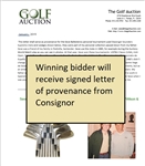 Seve Ballesteros Personal 1985 Tournament-Used Slazenger Sounder Iron Set w/Wedges