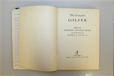'The Complete Golfer' Edited By Herbert Warren Wind w/ A Foreword by Robert T. Jones, Jr.
