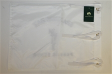 White Spanish Bay Pebble Beach Flag - Original Tags Still Intact