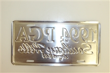 1994 PGA Southern Hills August 8-14 License Plate 