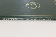 1988 Masters Tournament Annual Book - Sandy Lyle Winner