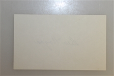 Ben Hogan Signed Index Card JSA ALOA