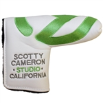 Scotty Cameron White/Lime Green Industrial Circle T Blade Headcover 