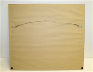 Arnold Palmer Signed Undated Masters Flag w/ Photograph - Framed JSA ALOA