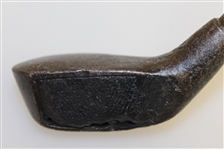 Thomas Vesey Steel Open Face Metal Head Wood with Gutta Percha Weighted Mashie w/ Metal Head