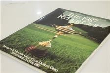 1987 Ryder Cup Program & Dinner Menu
