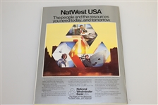 1987 Ryder Cup Program & Dinner Menu