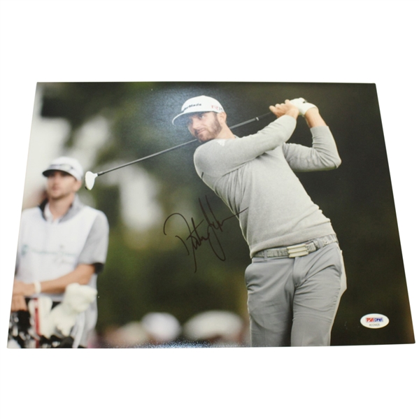 Dustin Johnson Signed Action Photo PSA DNA #AD24420