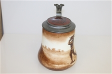O'Hara Dial Golf Scene Mug - Brown w/ Lid