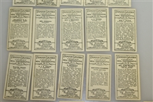 1928 Milhoff Tobacco Card Set - Full Set Of 27 Cards