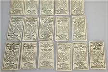 1928 Milhoff Tobacco Card Set - Full Set Of 27 Cards