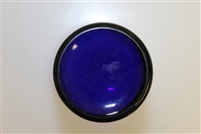 Hawkes Co Cobalt Blue Vase w/ Sterling Golf er Overlay