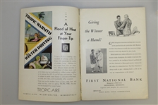 1930 US Open at Interlachen Program - Bobby Jones Grand Slam!