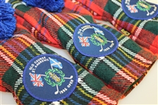 Old Course At St. Andrews 1995 Open Red Tartan Club Head Covers - 1, 3, Utility