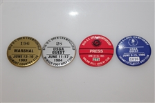 US Open Badges - '76-'78, '80, '83-'90