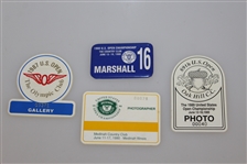 US Open Badges - '76-'78, '80, '83-'90