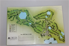 Arnold Palmer Signed 1991 Nestle Invitational Pairing Guide JSA ALOA