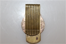 1957 PGA Championship Contestant Player Money Clip Badge - Lionel Herbert Winner