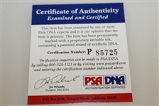 Phil Mickelson Signed 1997 GTE Byron Nelson Classic Scorecard PSA #85725