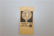 1970 US Open Press Badge, Parking Pass, Three Unused Tickets