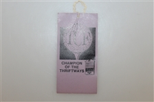 1970 US Open Press Badge, Parking Pass, Three Unused Tickets