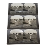 Three Bobby Jones Circa 1930 Keystone Cards