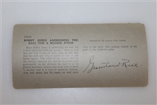 Three Bobby Jones Circa 1930 Keystone Cards