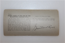 Three Bobby Jones Circa 1930 Keystone Cards
