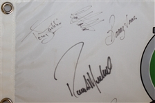 2003 UBS Cup Flag Signed By Arnold Palmer, Tom Watson, & Others JSA AOLA