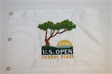 Tiger Woods Lot - 6 Wheaties Golf Ball Sleeves, 5 Sports Illustrated Magazines, 2008 Torrey Pines Embroidered Flag