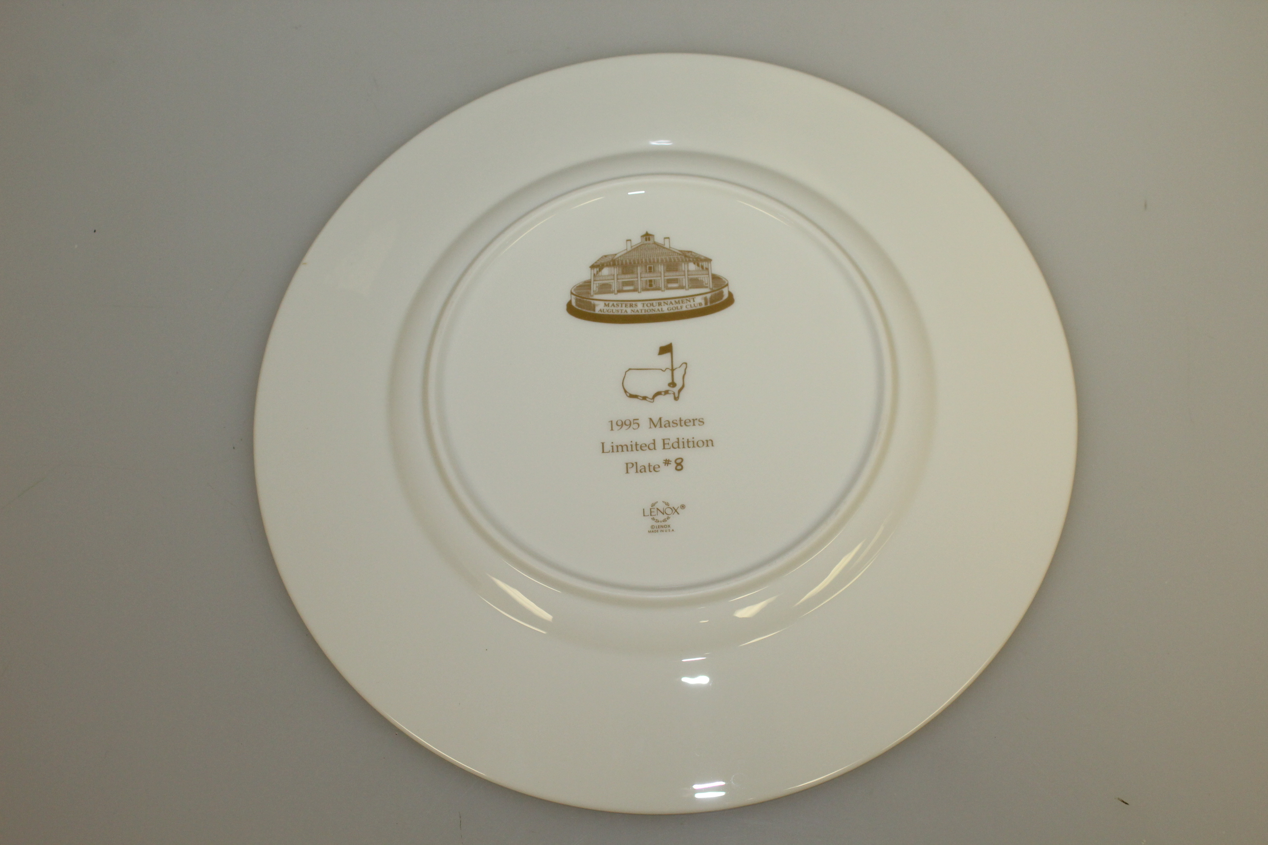 Lot Detail Masters Limited Edition Lenox Commemorative Plate 8 1995