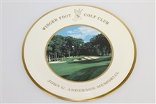 Lennox Winged Foot Golf Club Trophy Plate - East Course Hole #13