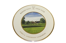 Lenox Winged Foot Trophy Plate - West Course Hole #9