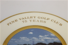 Lenox Pine Valley Golf Club 75th Anniversary Trophy Plate - Hole 13