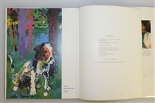 Big Time Golf Signed By Author Leroy Neiman JSA ALOA