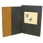 1957 "Ben Hogans Five Lessons" Deluxe 1st Edition In Slip Case