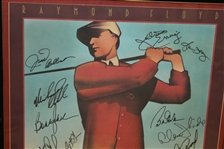 1995 Lexus Challenge Poster Signed By Palmer, Nicklaus, Player, Eastwood, & other JSA ALOA