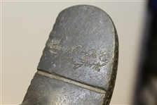 Harry C. Lee & Co. NY Rhombus Faced Schenectady Putter w/ Alighment Tool - Med. Lie Offset Mallet