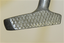 Harry C. Lee & Co. NY Rhombus Faced Schenectady Putter w/ Alighment Tool - Med. Lie Offset Mallet