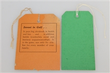 St. Paul Open Golf Tournament Ticket (1937) & McSpaden/Nelson vs. Vines/Clark Park Hill Country Club Ticket