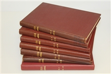 USGA Journal Vol. 1-8 (1948-1956) w/ USGA and Arnold Palmer 'Reception for the Press' Invitation
