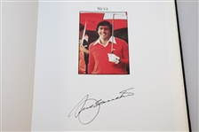 Seve Ballesteros Signed 'Seve'  Book JSA/ALOA