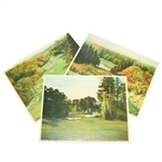 Erwin Barrie Golf Scene Prints - 5th Hold St. Andrews (USA), 14th Hole Pine Valley, 10th Hole Augusta National