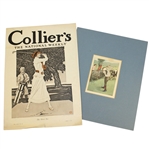 Lot Of Two Illustrated Golf Scenes Drawn By Peter Newell & Edward Penfield