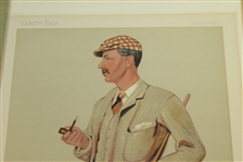 Vanity Fair Men Of The Day Cartoons of Horace Hutchinson, Horace Hilton, John Ball Jr. & Samuel Fergusson 